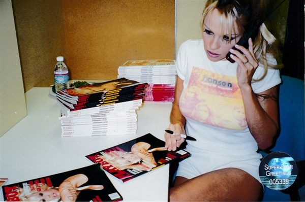 Pamela Anderson Signed November 1994 Playboy with Signing Photo!