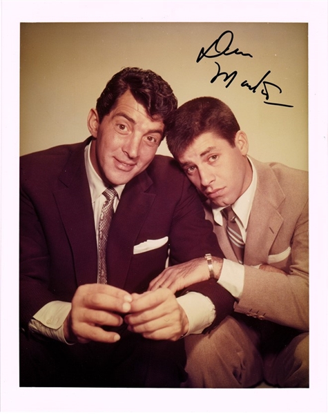 Dean Martin (2) IN-PERSON Signed 8x10 Photos
