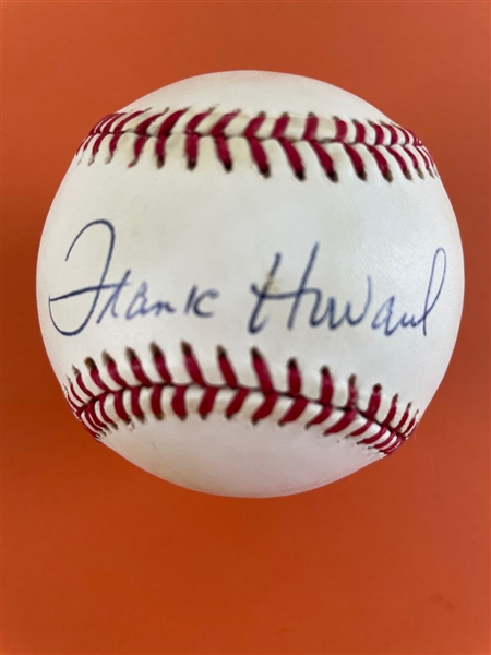 Frank Howard Autographed OAL Baseball (Beckett/BAS Guaranteed)