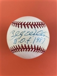 Billy Willliams "HOF 1987" Autographed OAL Baseball (Beckett/BAS Guaranteed)