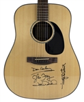 The Eagles Group Signed Takamine Acoustic Guitar with Henley, Frey, Walsh & Schmit (JSA LOA)