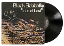 Black Sabbath Group Signed "Live at Last" Record Album (Beckett/BAS LOA)