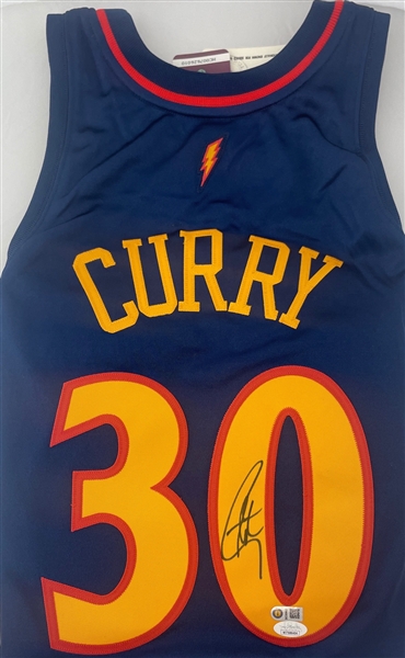 Stephen Curry Signed Golden State Warriors Jersey (JSA COA/JSA Witnessed)