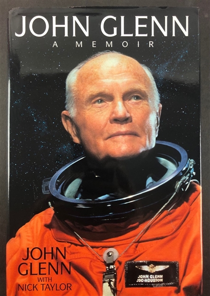 John Glenn Signed 1st Edition "John Glenn: A Memoir" Hardcover Book (Beckett/BAS Guaranteed)