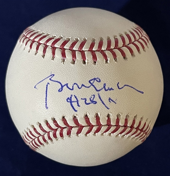 President Bill Clinton Signed MLB Baseball and Dated! (PSA/DNA)