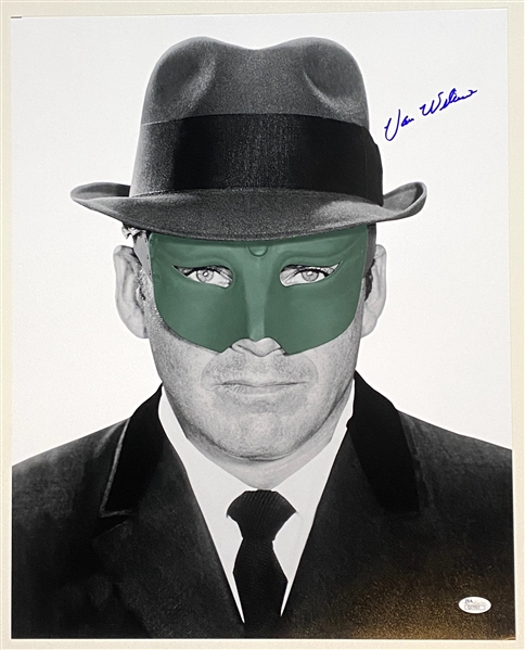 The Green Hornet: Van Williams Signed 16” x 20” Photo (JSA Cert)