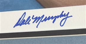 Atlanta Braves: Dale Murphy Signed & Numbered Artwork by Don Sprague 707/750 (Beckett/BAS Guaranteed)