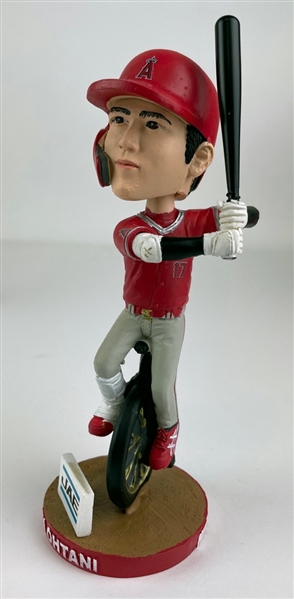 Shohei Ohtani Signed 2019 Hits for the Cycle Bobblehead (PSA/DNA)