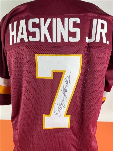 Dwayne Haskins Jr Autographed Jersey (Beckett/BAS)