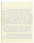AC/DC: Bon Scott Early Handwritten 2-Page Letter with GREAT Band Content (Tracks COA)