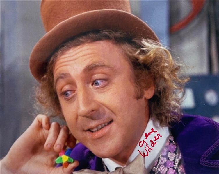 Gene Wilder Signed 8" x 10" "Charlie and the Chocolate Factory" Photo (Beckett/BAS Guaranteed)