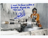 Star Wars: Mark Hamill With Quote Signed 10” x 8” Photo from “The Empire Strikes Back” (Beckett/BAS Guaranteed) 