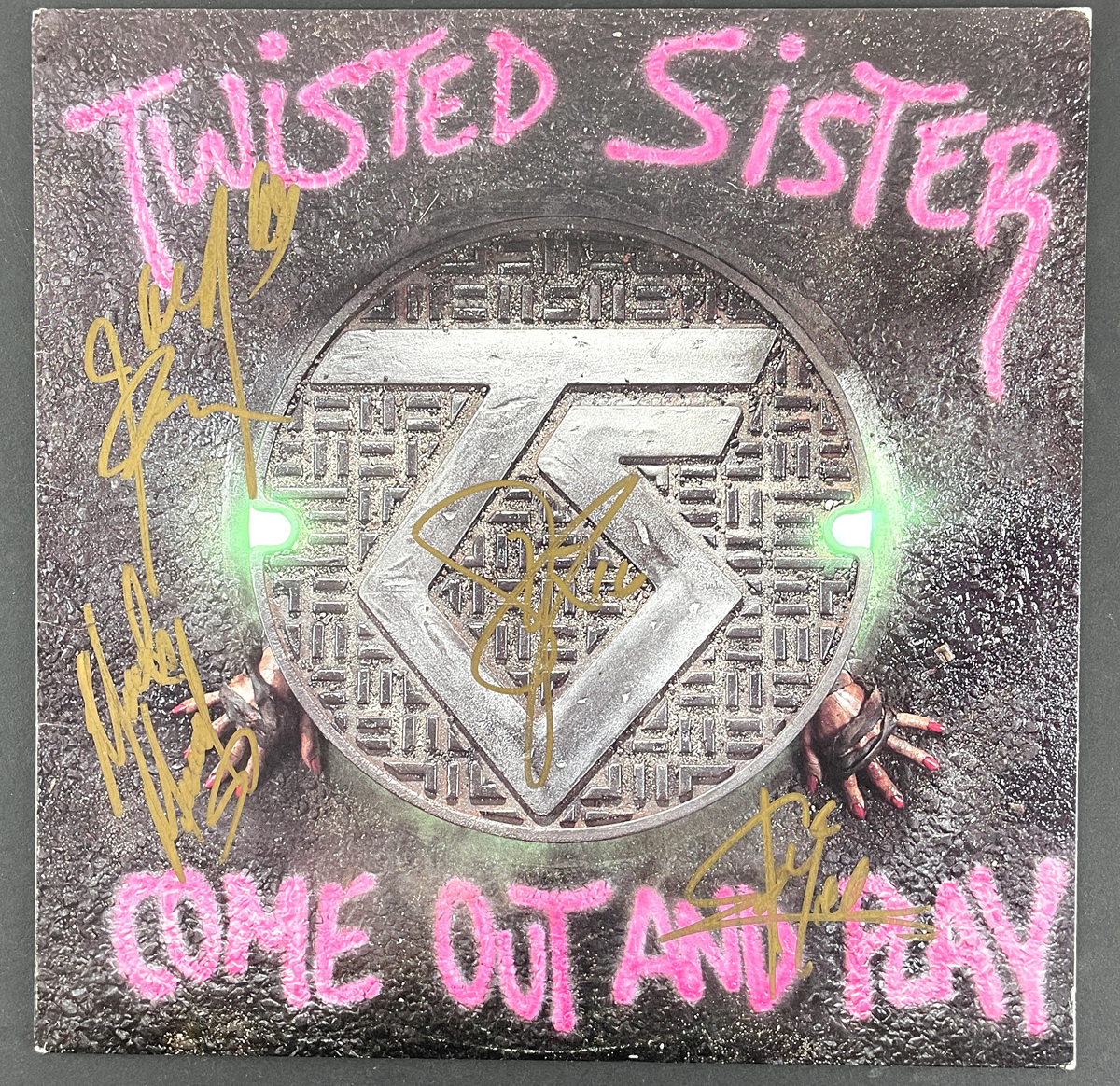 Lot Detail - Twisted Sister : Group Signed 