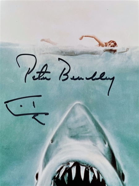 JAWS: Peter Benchley  Signed Photo (Beckett/BAS Guaranteed)