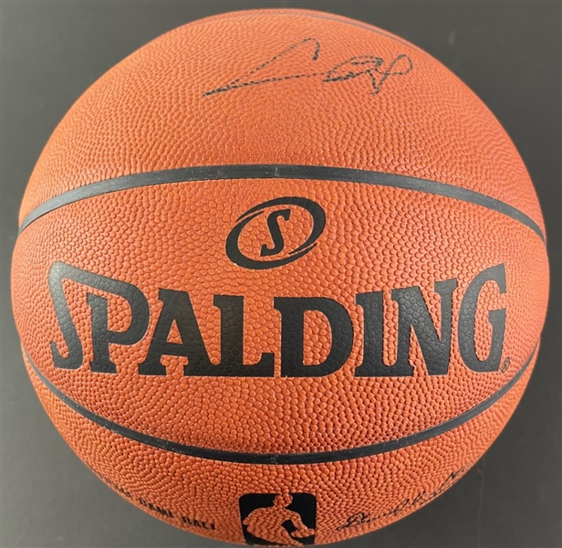 Chris Bosh Signed Spalding Basketball (JSA)