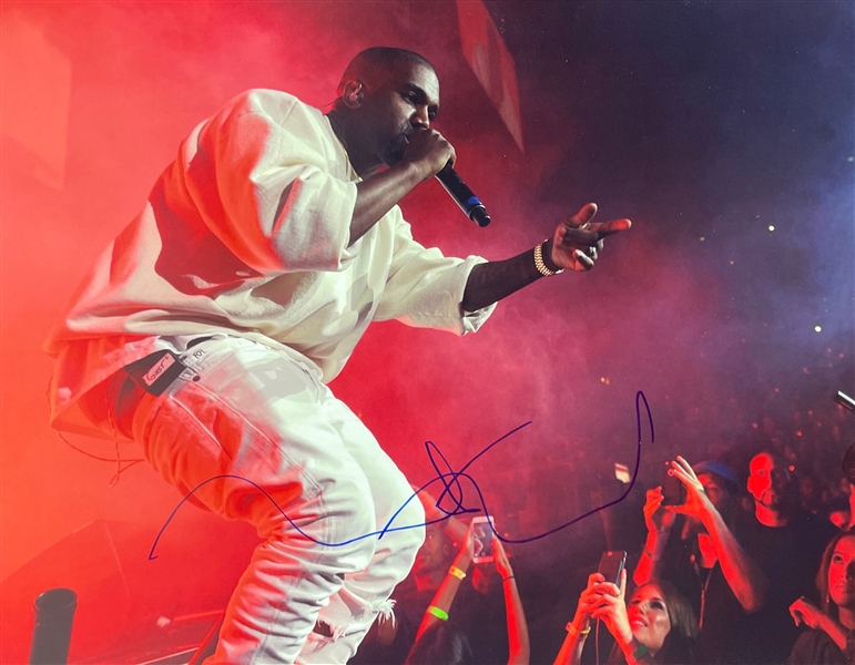 Kanye West Signed 11" x 14" Photo (Beckett/BAS LOA)