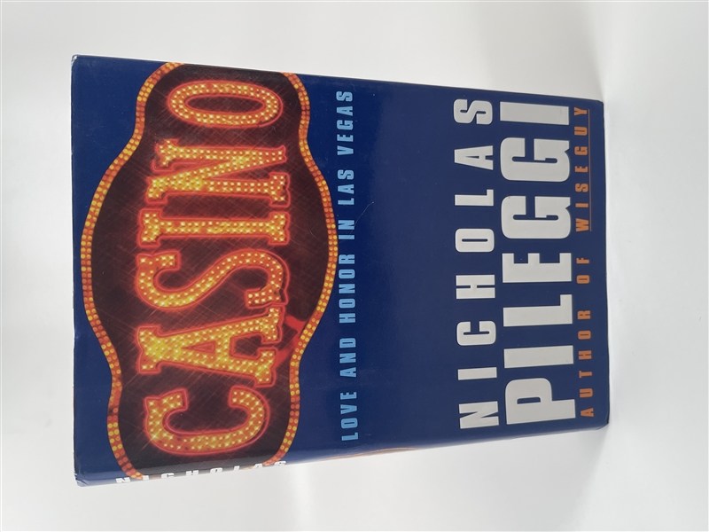 Nicholas Pileggi Signed “Casino” Book (PSA Sticker)  