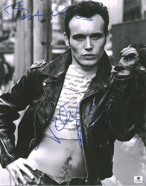 Adam Ant Signed 11" x 14" Photograph w/ "Best Wishes" Inscription (Beckett/BAS Guaranteed)