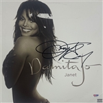 Janet Jackson Signed "Damita Jo" Album Cover (PSA/DNA COA)