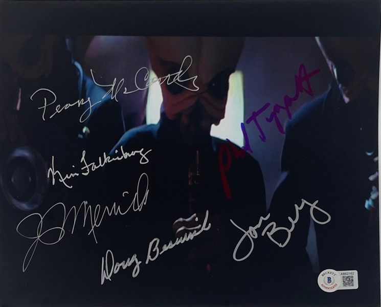 Star Wars: Cantina Band Multi-Signed 8" x 10" Photo (6 sigs) (BAS LOA) (Steve Grad Autograph Collection) 
