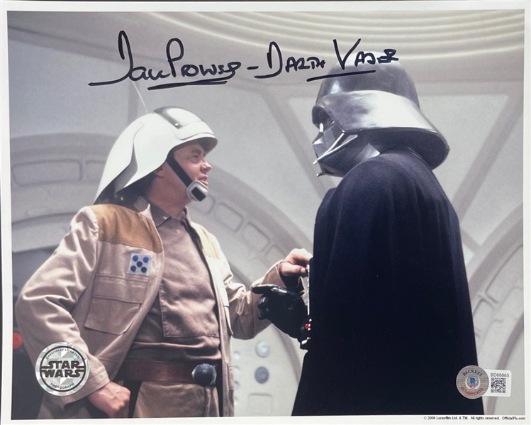 Star Wars: David Prowse Signed 8" x 10" Photo (BAS COA) (Steve Grad Autograph Collection)