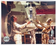 Star Wars: Kenny Baker Signed 8" x 10" Photo (BAS COA)(Steve Grad Autograph Collection) 
