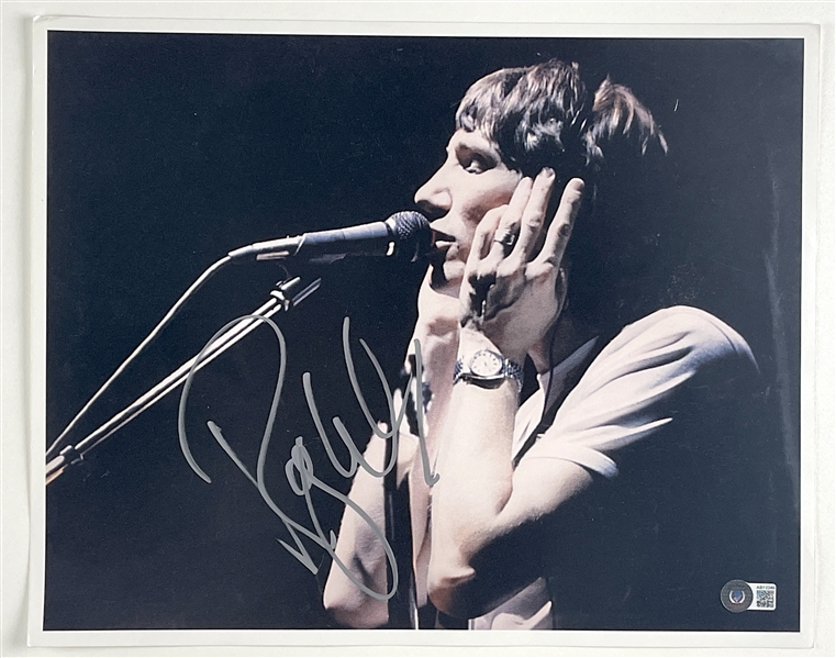Pink Floyd: Roger Waters In-Person Oversized 15” x 12” Signed Photo (John Brennan Collection) (Beckett/BAS Authentication) 
