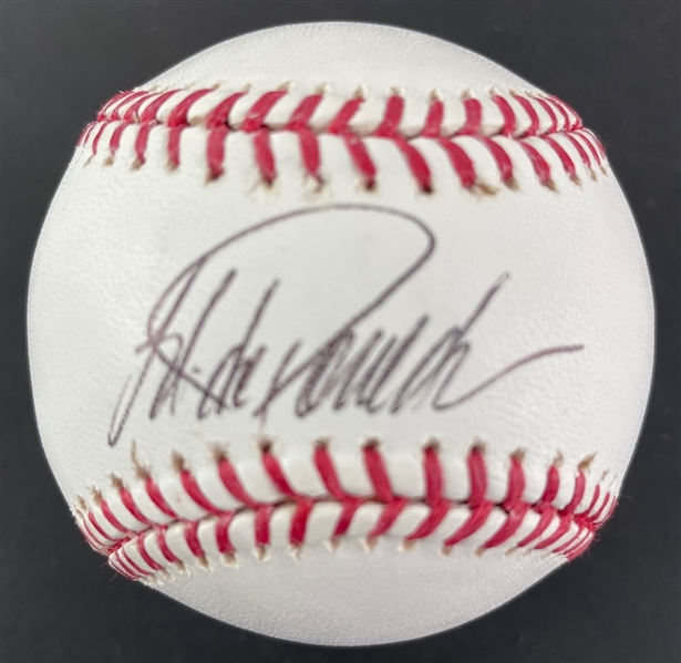  Jorge Posada Signed Rawlings OML Baseball (JSA)