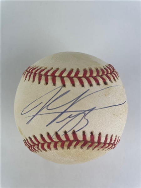 Mike Piazza Single Signed ONL Baseball (Steiner)