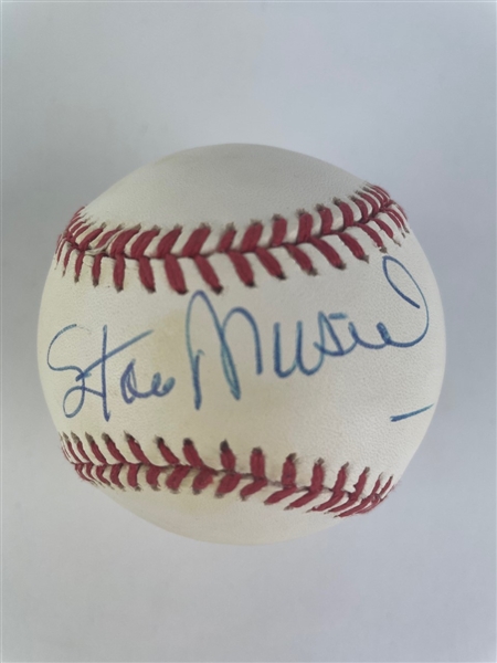 Stan Musial Signed ONL Baseball (JSA)
