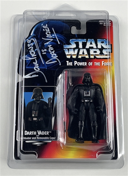Star Wars: Dave Prowse “Darth Vader” Signed Toy (Beckett/BAS Guaranteed)