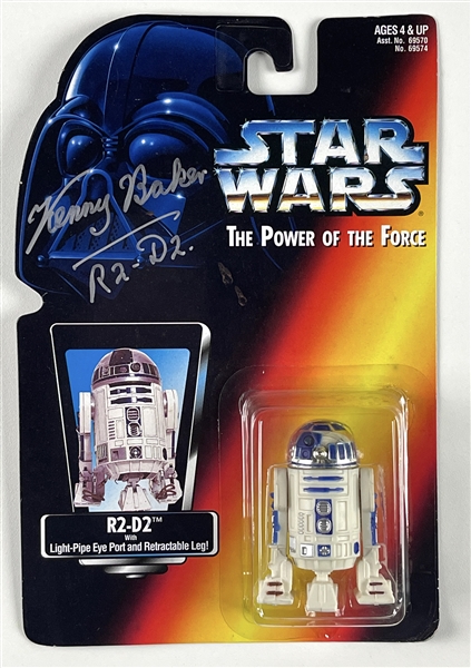 Star Wars: Kenny Baker “R2-D2” Signed Official Toy (Beckett/BAS Guaranteed)