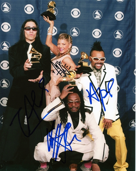Black Eyed Peas: Group Signed 8" x 10" Photo (Beckett/BAS Guaranteed)