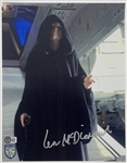 Star Wars: Ian McDiarmid Signed 11" x 14" Photo (BAS COA)(Steve Grad Autograph Collection) 