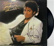 Michael Jackson Signed "Thriller" Album Cover w/ Vinyl (Epperson/REAL LOA)