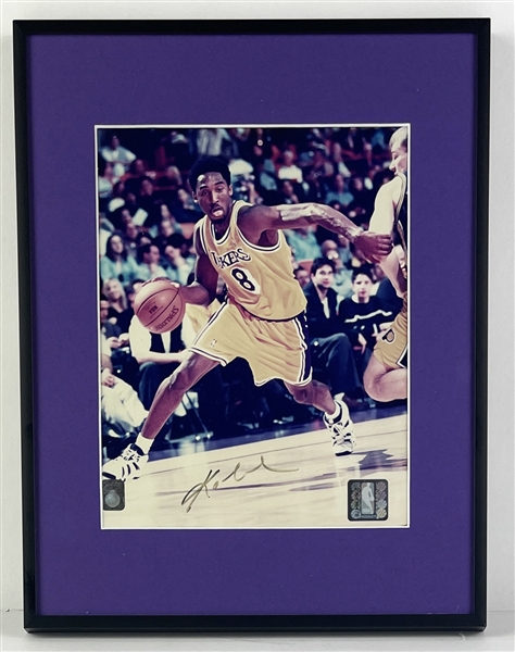 Kobe Bryant Signed & Framed 8" x 10" Color Photo (JSA LOA)