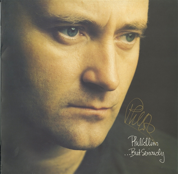 Phil Collins Signed Album Cover (ACOA LOA)