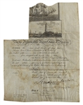 President Andrew Jackson Signed 1832 Ships Passport (Beckett/BAS LOA)