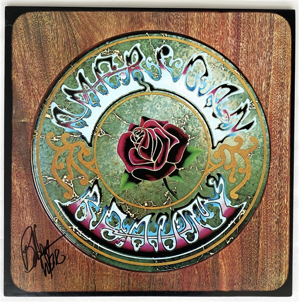 Grateful Dead: Bob Weir In-Person Signed “American Beauty” Record Album (JSA Authentication) 