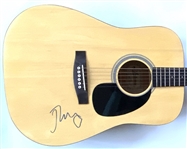 John Cougar Mellencamp In-Person Signed Acoustic Guitar (John Brennan Collection) (Beckett/BAS Guaranteed) 