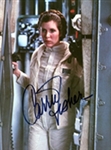 Carrie Fisher Signed 8" x 10" Photo (Beckett/BAS Guaranteed)