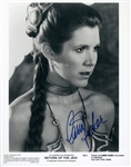 Carrie Fisher Signed 8" x 10" Photo (Beckett/BAS)