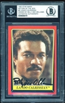 Star Wars: Billy Dee Williams Signed 1983 Star Wars Trading Card #6 (Beckett/BAS Encapsulated)