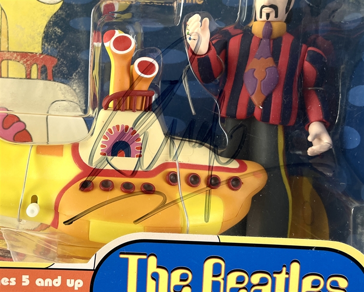 The Beatles: Ringo Starr Signed Yellow Submarine Action Figure (Beckett/BAS Guaranteed)