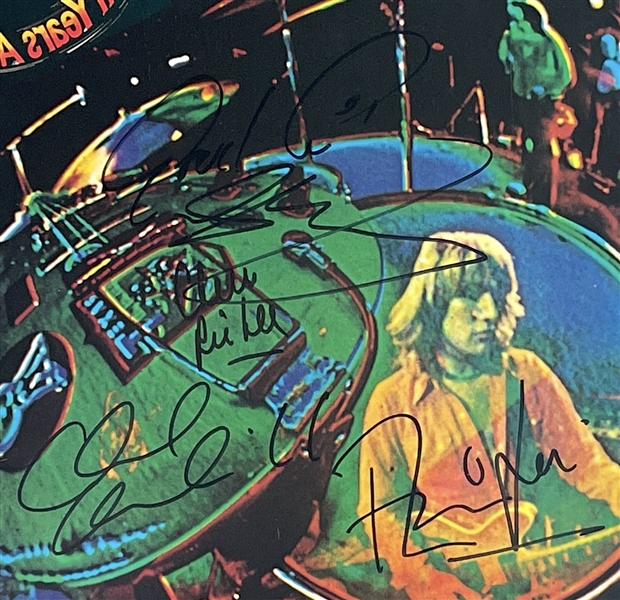 Ten Years After Signed “Rock n Roll Music To The World” Album Record (4 Sigs) (Beckett/BAS Guaranteed) 