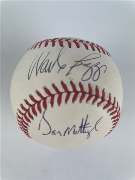 New York Yankees HOF & Greats: Team Signed OAL Baseball w/ Boggs, Jackson, Mattingly (JSA)