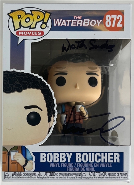 The Waterboy: Henry Winkler Signed & Inscribed Bobby Boucher Funko Pop (JSA COA)