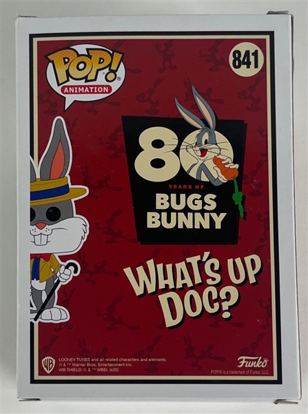 Lot Detail - Looney Tunes: Jeff Bergman Signed Bugs Bunny Funko Pop ...