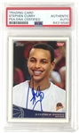 Stephen Curry Signed 2009-10 Topps #321 Rookie Card (PSA/DNA Encapsulated)