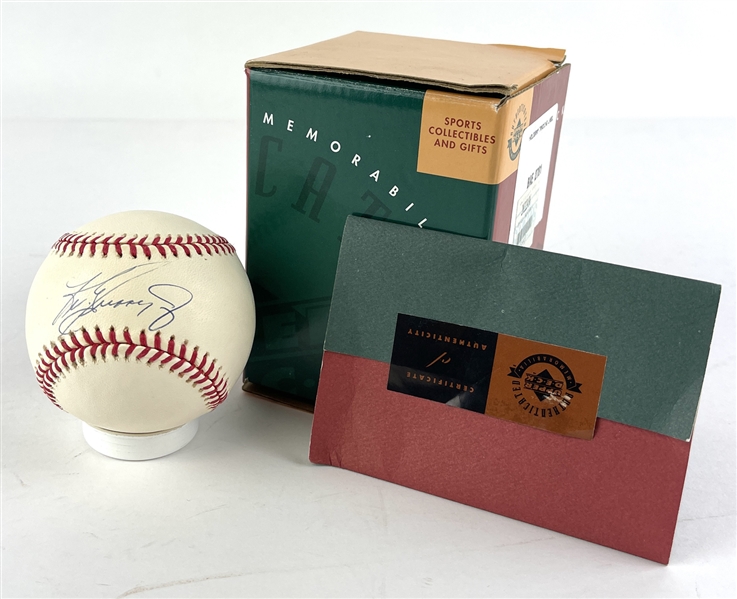 Ken Griffey Jr. Single Signed OAL Baseball (UDA COA)